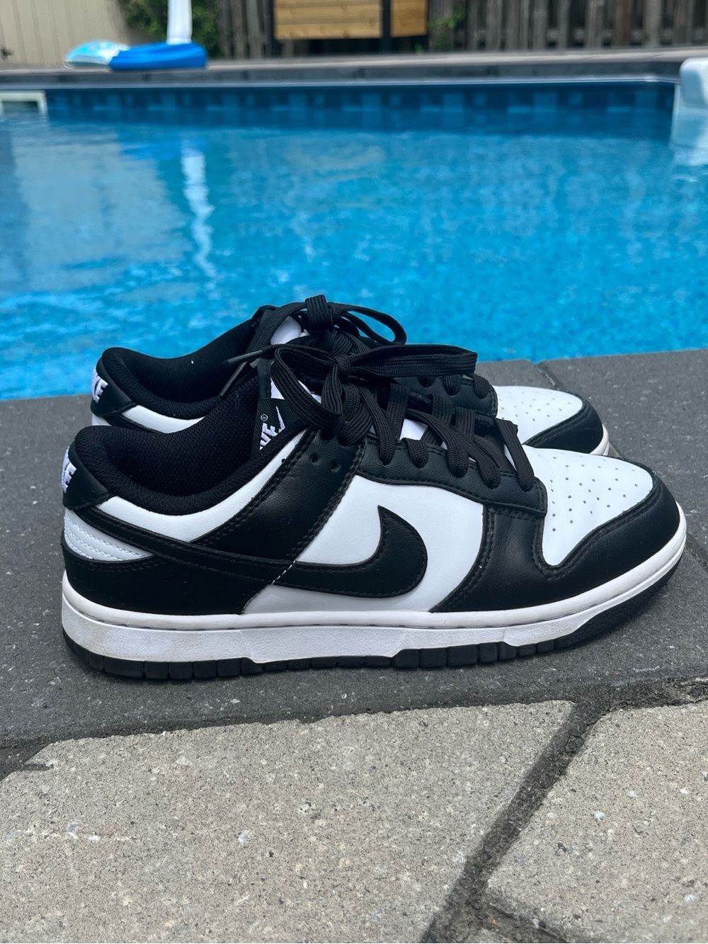 Nike Black and White Low-Top Sneakers